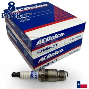 ACDelco MR43T Copper Spark Plug - 8 Pack - For Mercruiser 305 350 454 5.0L... - Picture 1 of 3