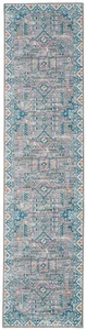 Linon Home Decor Products The Anywhere Washable Rug Shalonda Grey & Green 2' ... - Picture 1 of 12