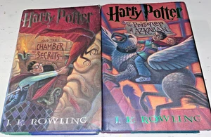 2 HARDCOVER HARRY POTTER BÜCHER, # 2 & 3, KAMMER DES GEHEIMNISSES & GEFANGENER VON AZKABAN - Bild 1 von 7