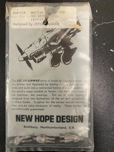 1/72 British Fighter & Ground Crew 1917-1918 - New Hope Design AIR7218 - Bild 1 von 3