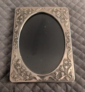 Vintage Bilderrahmen Fotoalbum ovale Öffnung für Foto 8" x 6" hält 24 Fotos - Bild 1 von 7