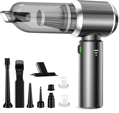 Cordless Handheld Vacuum Cleaner 22000Pa | 4-in-1 Mini Hoover with HEPA Filter - Image 1 of 4