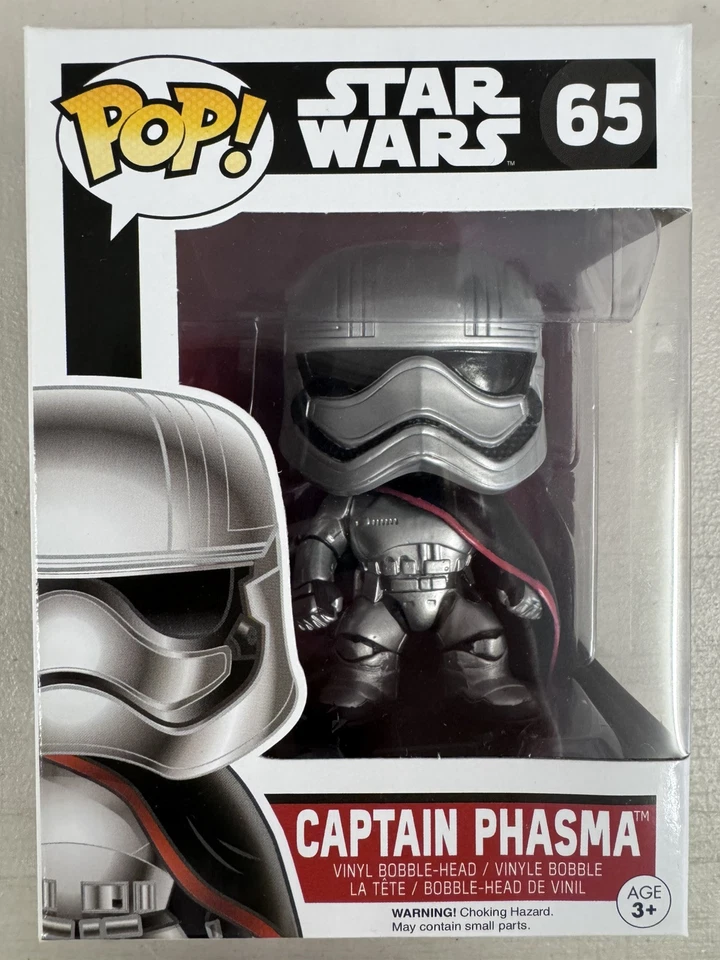 Captain Phasma 65 ~ Star Wars: Episodio VII — El Despertar de la Fuerza ~ Vinilo Funko Pop Foto 1 de 4