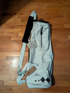iliac by Bert LaMar Carry Sunday Golftasche 2-Wege weiß italienisches Leder Vistoso - Bild 1 von 14