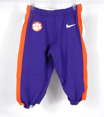 Calça roxa usada Nike 32 041S 2016-17 Clemson Tigers Game Issued Pos - Imagem 1 de 4