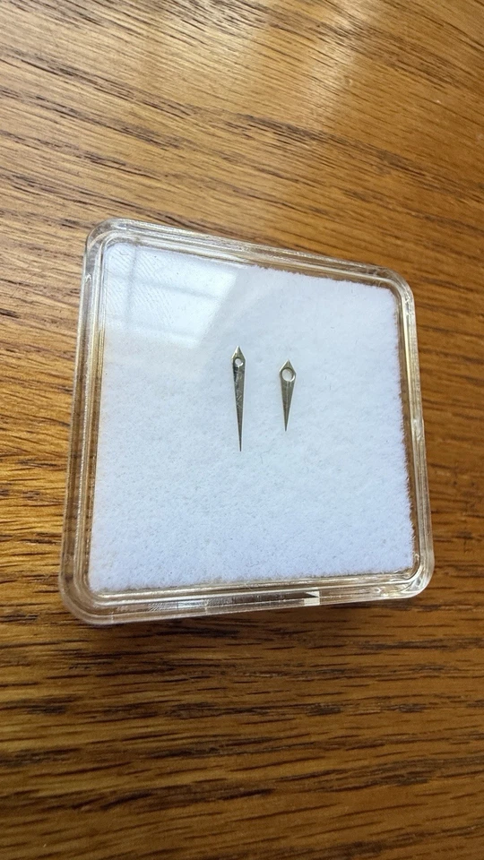 Omega Hands Hour And Minute Dauphine Style Silver Hole 170,90 минуты 11 мм - Изображение 1 из 4