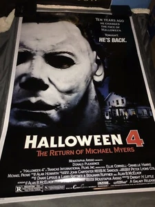 HALLOWEEN 4 Movie POSTER 24x36 1988 Michael Myers Slasher Freddy Jason - Picture 1 of 2
