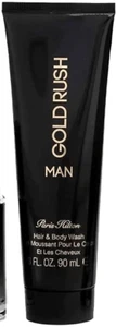 Paris Hilton Gold Rush Man Hair & Body Wash 3 oz 9 ml NEU für Herren - Bild 1 von 1