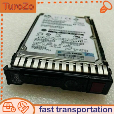 HP 718162-B21 726480-001 718292-001 1.2TB 6G 10K 2.5" SAS Gen8/9 Hard Drive tray - Image 1 of 4