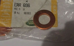 Original Land Rover 200TDi Thermostatgehäuse Kupferscheibe M14, Teilenr. ERR696 - Bild 1 von 2