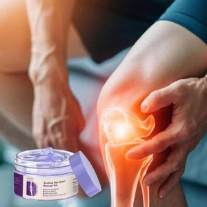 Gel antidolorifico articolare gel viola 100 g, lenisce lombare, ginocchia, collo, mani e - Foto 1 di 13