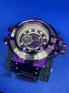 Invicta Jason Taylor Automatic purple/ rose gold mod 40412 men’s wristwatch