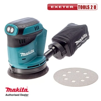 Makita DBO180Z 18v Random Orbit Disc Sander 125mm Body Only - Image 1 of 2