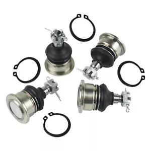 4PCS Upper & Lower A-Arm Ball Joints Kit For Yamaha Raptor 700 YFM700R 2006-2023 - Picture 1 of 7