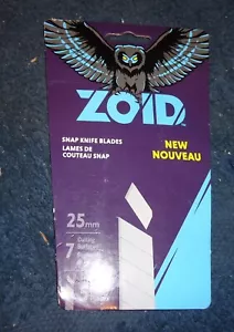 Zoid Snap Messerklingen 25 mm Stahl 7 Schnittflächen Ersatzmine 5er Pack - Bild 1 von 2