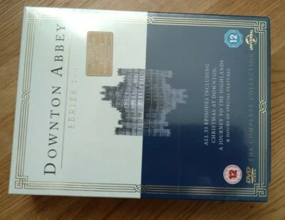 downton abbey complete box set 1-4, all 33 episodes plus, brand new,sealed. - Image 1 of 2