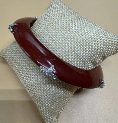 BRAZALETE MIRIAM SALAT Starlet RESINA CIRCONITA ESTERLINA CRISTAL ÓXIDO Foto 1 de 4