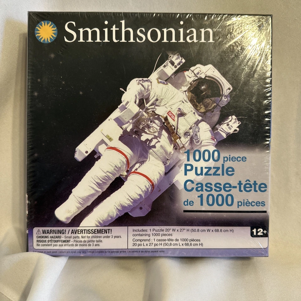 Первый беспрепятственный выход в открытый космос! 1000 шт. пазл от Smithsonian новый с бесплатный S и H - Изображение 1 из 1
