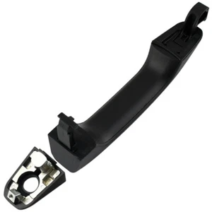 Manija de puerta exterior delantera izquierda se adapta a 2014-18 GMC Sierra 1500 Yukón plástico negro - Imagen 1 de 3