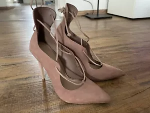 Pumps beige Aldo Gr. 38 neu Wildleder Highheels Stiletto - Bild 1 von 7