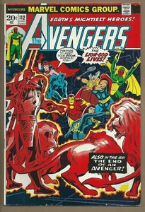 🔥AVENGERS #112*MARVEL, 1973*1ST APP. OF MANTIS*BLACK WIDOW LEAVES AVENGERS*FN-* - Picture 1 of 2
