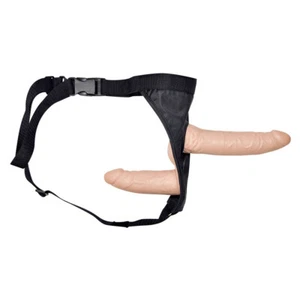 You2Toys Double Dildo StrapOn mit Umschnall-String Doppel Penisdildo Penis Dong - Bild 1 von 5