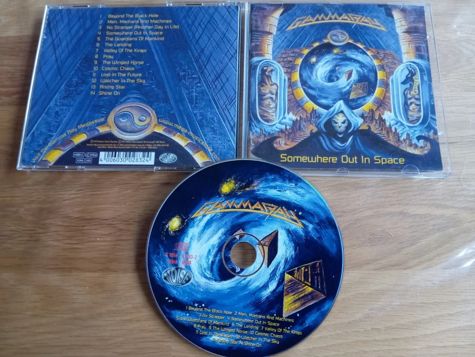 GAMMA RAY Somewhere out in space ORG 1997! Freedom Call Iron Savior Helloween - Bild 1 von 1