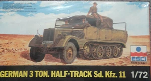 ESCI   8015   1-72   German Half - Track Sd Kfz 11 - Bausatz   (unbenutzt) - Bild 1 von 2