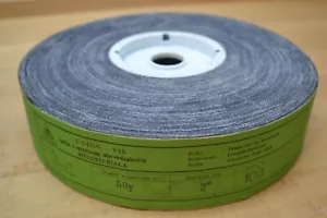 Rotolo negozio levigatrice ossido di alluminio panno smerigliato 100 grana 2" x 50 iarde - Foto 1 di 4