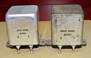 Pair, Western Electric Type KS-9941 Input Transformers, 600 Ohms to Grid - Picture 1 of 8