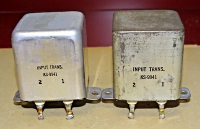 Pair, Western Electric Type KS-9941 Input Transformers, 600 Ohms to Grid - Image 1 of 4