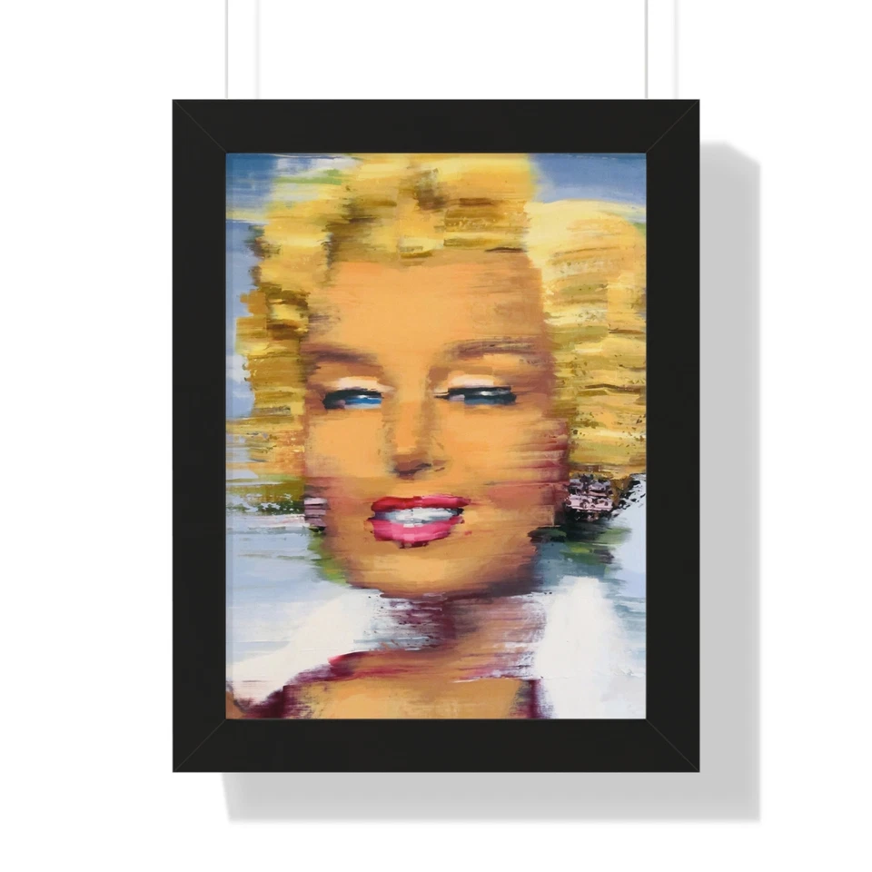 Girl With the Far Away Eyes #4 12" x 16" Framed Poster - Image 1 of 2
