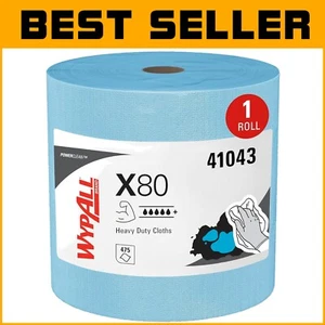 HydroKnit PowerClean X80 Wipes - Unscented Jumbo Roll for Superior Absorbency - Picture 1 of 11