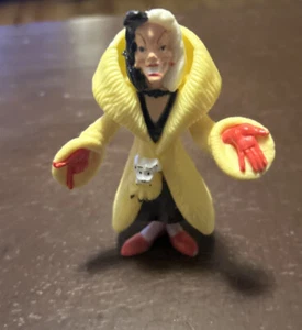 Vintage 90er Disney 101 Dalmations Cruella Deville Figur McDonalds Happy Meal Spielzeug - Bild 1 von 1