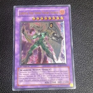 E-Hero Shining Phoenix Phoenix Enforcer EOJ-AE033 1st ED Ultimate YuGiOh English - Picture 1 of 2