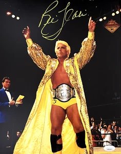 Ric Flair Signed Autographed 11x14 Photo JSA Authentic WWE WCW #A - Picture 1 of 1