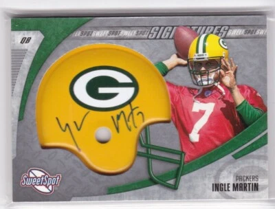 2006 Sweet Spot Rookie Signatures /899 INGLE MARTIN Rookie Auto- PACKERS - Image 1 of 2