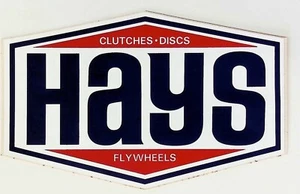 1960's Hays Flywheels, Clutches, Disc Drag Racing Decal - Picture 1 of 2