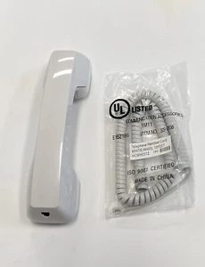 Avaya Lucent AT&T Spirit MLS K Style Phone Handset White with Cord NEW - Picture 1 of 1