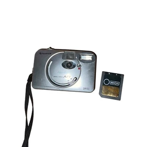 Fujifilm Digital Camera FinePix A201 2.0MP Silver Tested - Picture 1 of 4