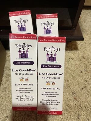 Новый запечатанный флакон сказки вшей лечение - без капельного мусса - 4 унций бутылка - Изображение 1 из 2