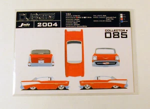 Jada Dub City 2004 - 1957 Bel Air Orange Collector #085 - Picture 1 of 2