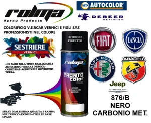 FIAT 876B NERO CARBONIO SPRAY 400ML - Imagen 1 de 3