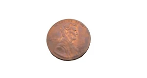 2001 ERROR LARGE Broad Struck Lincoln Cent NICE CH BU Coin Brd Strike - Picture 1 of 2