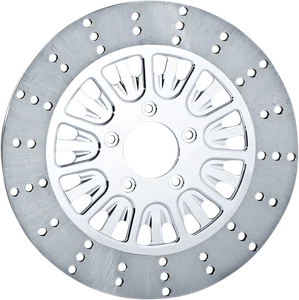 RC 11.75" Floating Rotors 11.8" Illusion Chrome Rear - Picture 1 of 1
