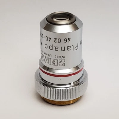 Zeiss Microscope Objective Planapo 4x / 0,14 Excellent - Image 1 of 4
