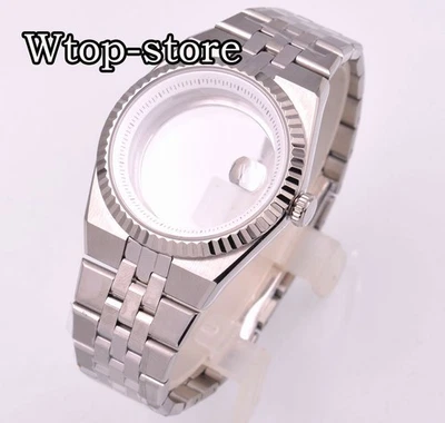 40mm Watch Case For NH34 NH35 NH36 PT5000 ST2130 ETA2824 2836 Miyota 8215 Case - Image 1 of 4