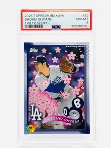 Shohei Ohtani - Lanzamiento #25 Exclusivo Murakami - 2025 Topps Tokyo Series PSA 8 - Imagen 1 de 2