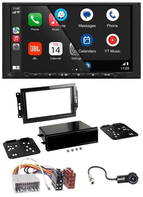 JBL MP3 DAB Bluetooth USB 2DIN Autoradio für Chrysler PT Cruiser 300C Dodge Jeep - Bild 1 von 4
