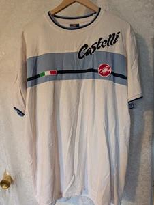 Castelli Men's 2XL White T Shirt - Picture 1 of 14